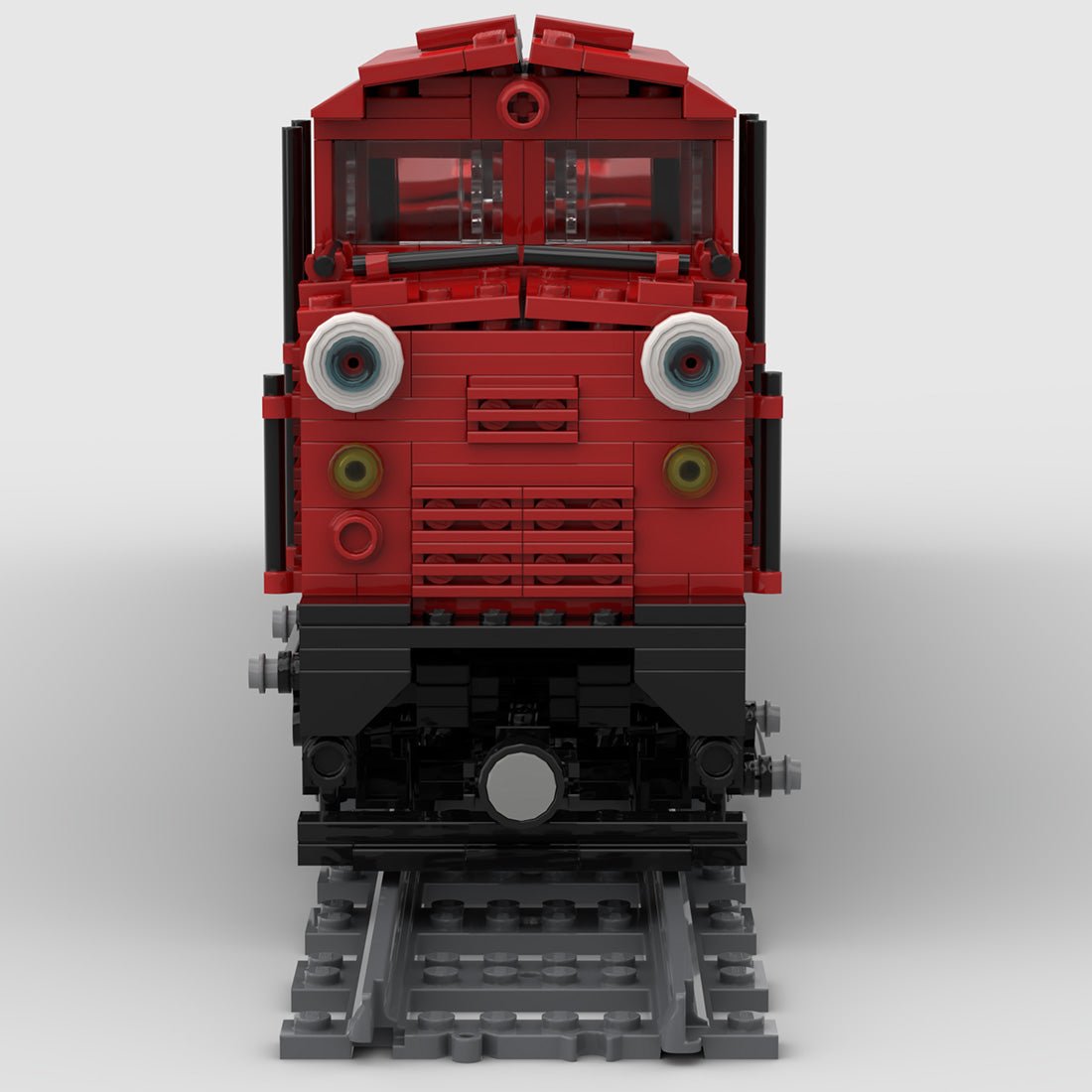 MOC - 75548 Japanese DL 43 Locomotive Building Blocks - LesDiy