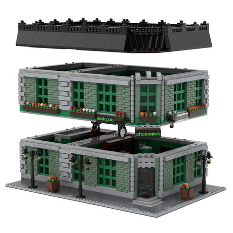 MOC - 75858 Shamrock Building Blocks - LesDiy