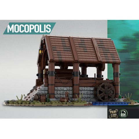 MOC - 76358 Medieval Sawmill - LesDiy