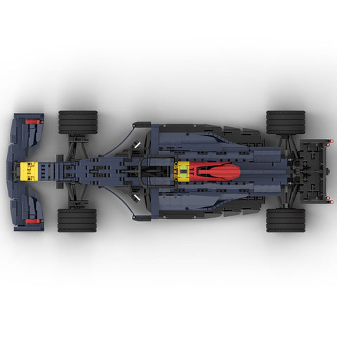 MOC - 76717 RB16B 1/8 Scale Formula Racing Car - LesDiy