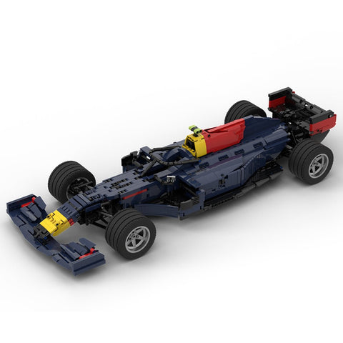 MOC - 76717 RB16B 1/8 Scale Formula Racing Car - LesDiy