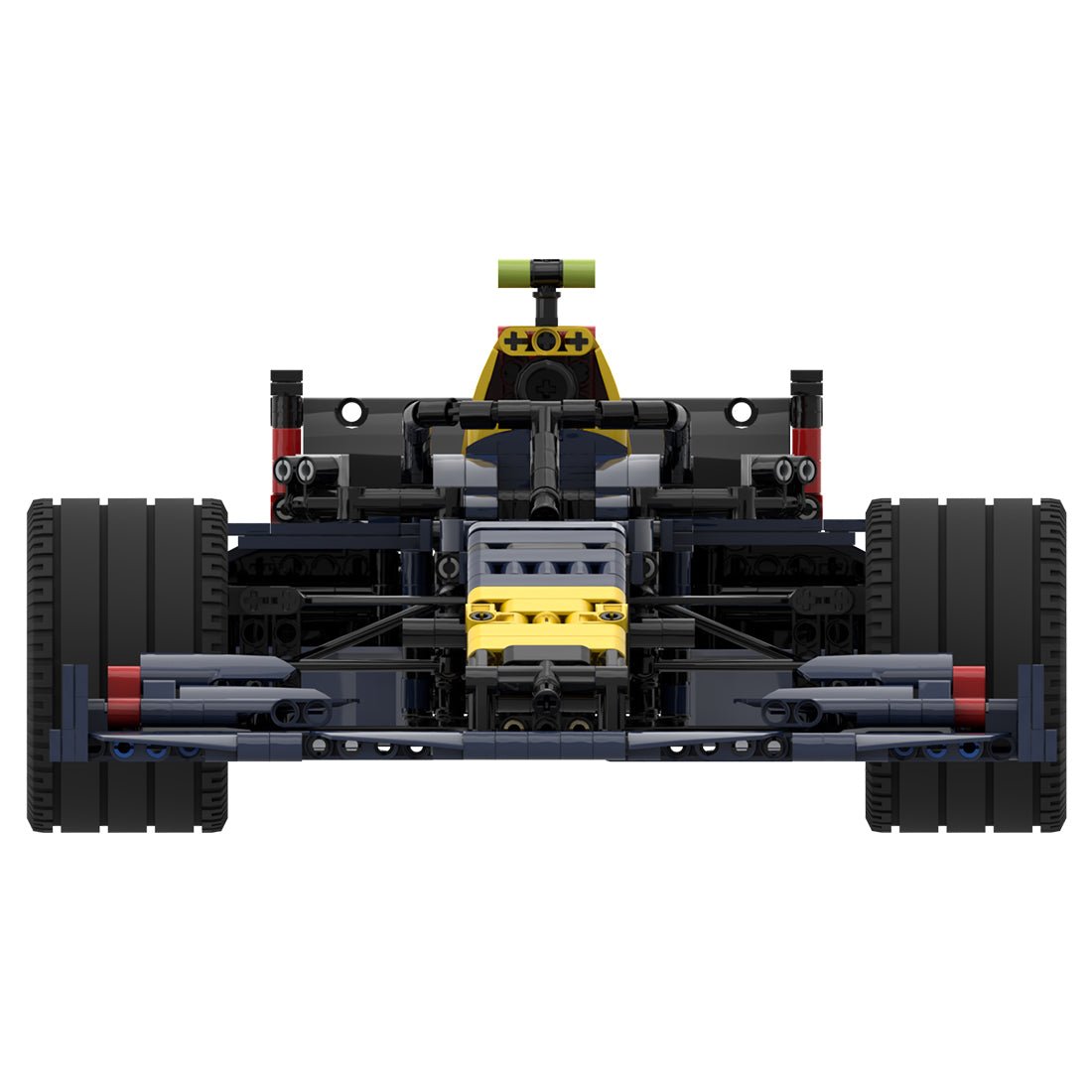 MOC - 76717 RB16B 1/8 Scale Formula Racing Car - LesDiy