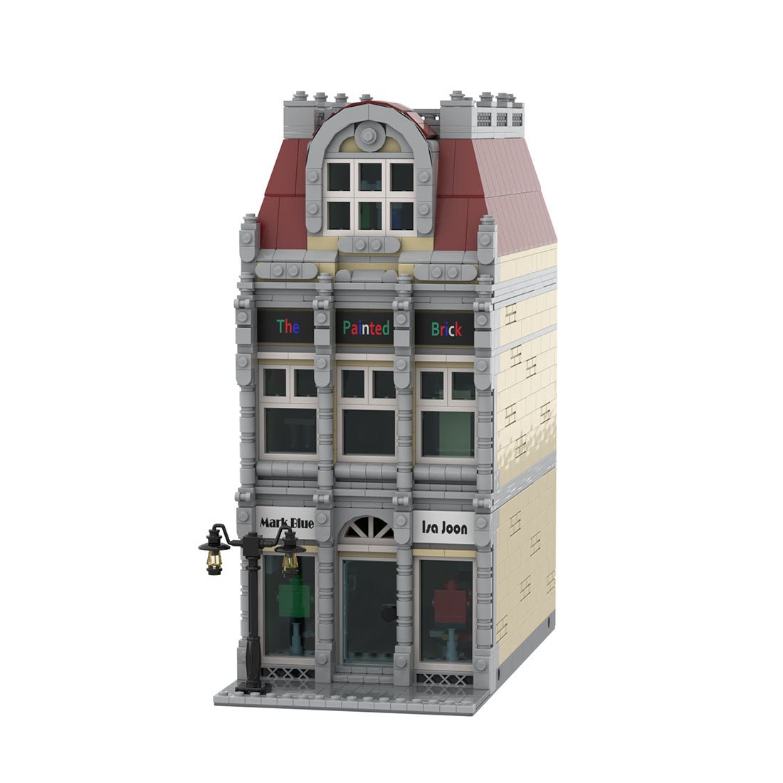 MOC - 77465 Painted Brick Building Blocks - LesDiy