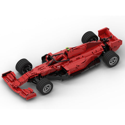 MOC - 77785 Ferrari F1 SF211:8 Scale - LesDiy