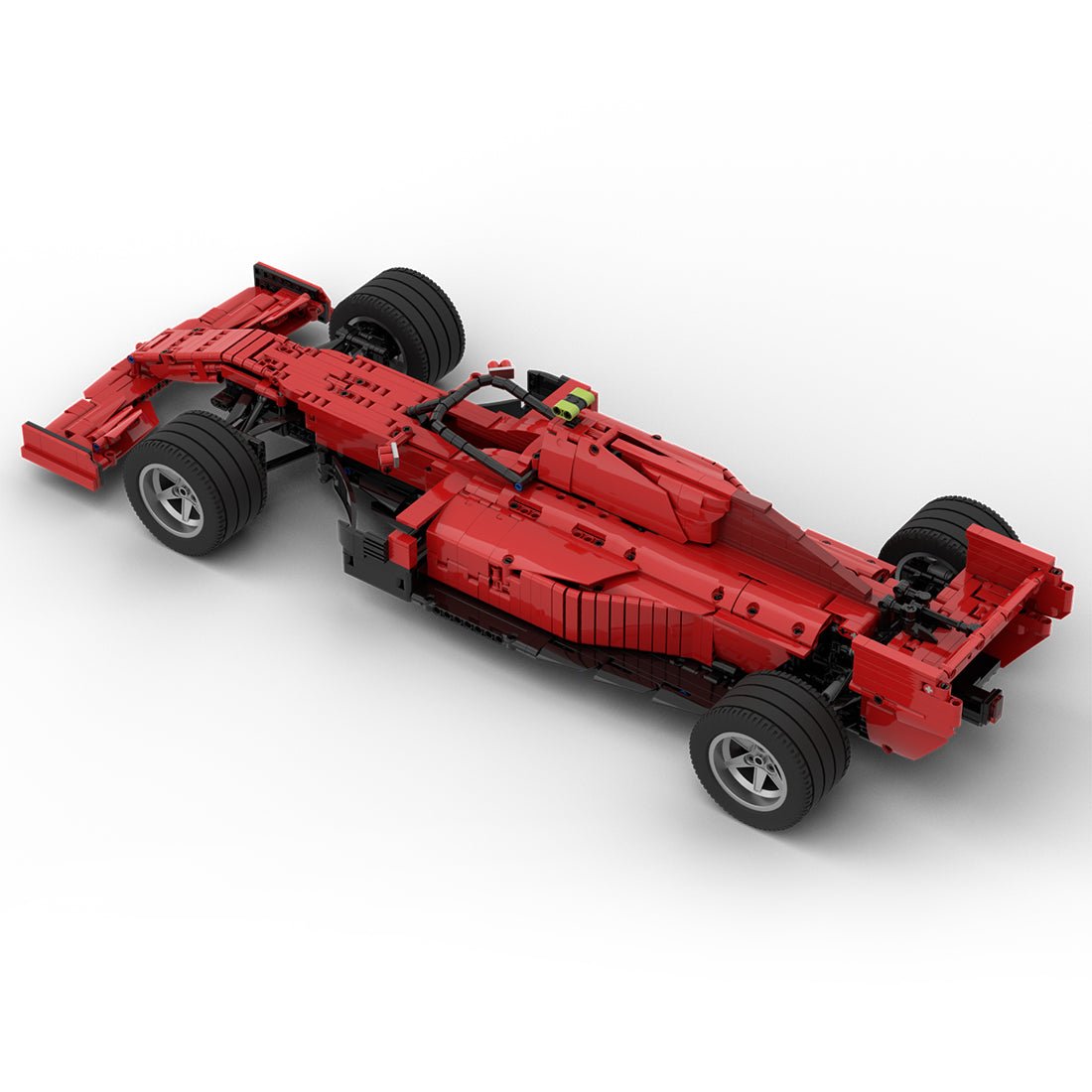 MOC - 77785 Ferrari F1 SF211:8 Scale - LesDiy