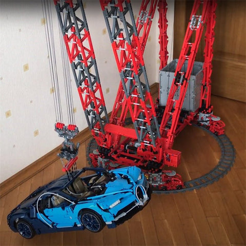 MOC - 78281 Technic PTC - 200 - DS SSL Ring Crane (SE Version) - LesDiy