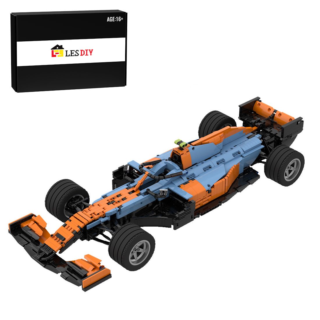 MOC - 78398 MCL35M Super Formula Racing Car - LesDiy