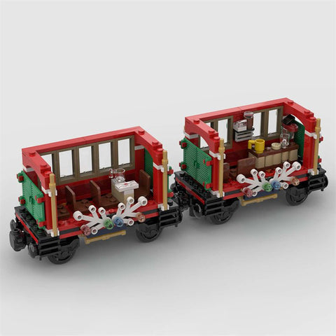 MOC - 79236 10254 Additional Carriages - LesDiy