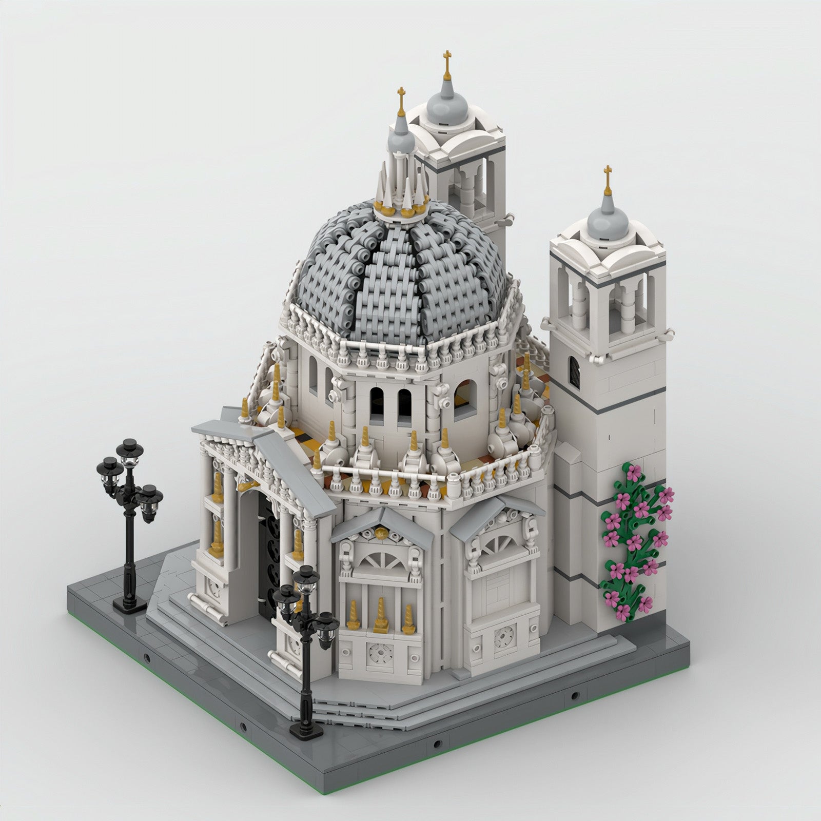 MOC - 79460 Santa Maria Della Salute for Lego - LesDiy