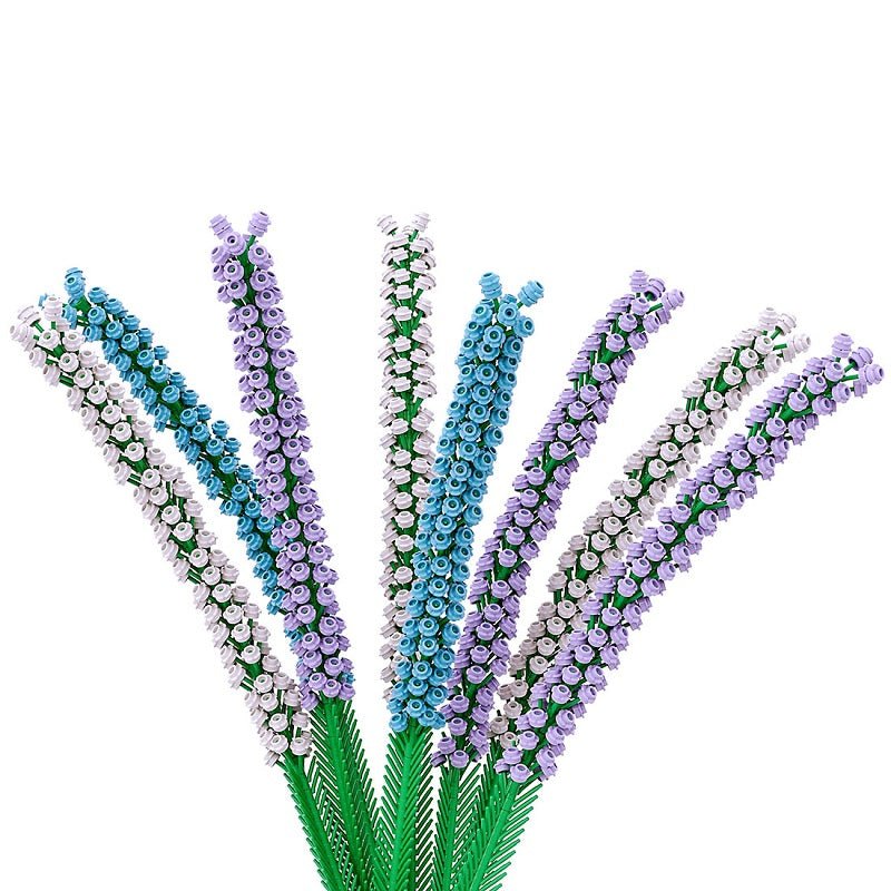 MOC 8 Bouquets Lavenders - LesDiy