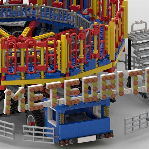 MOC - 80218 Fairground Meteorite Ride - LesDiy