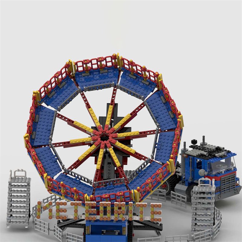 MOC - 80218 Fairground Meteorite Ride - LesDiy