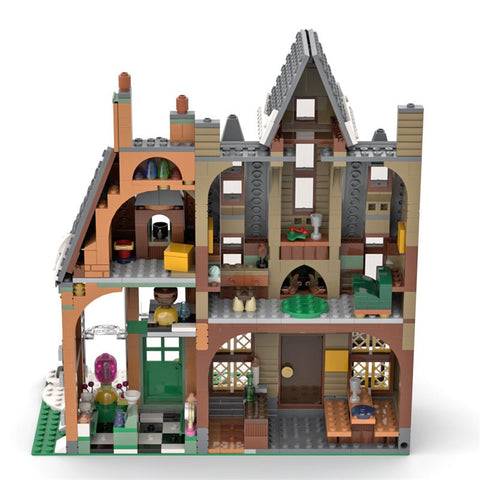 MOC - 80404 Hogsmeade Village MOD - LesDiy