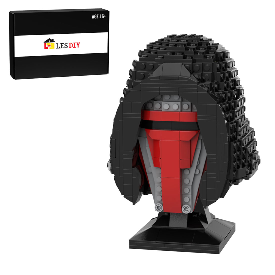 MOC - 80847 Darth Revan Helmet - LesDiy