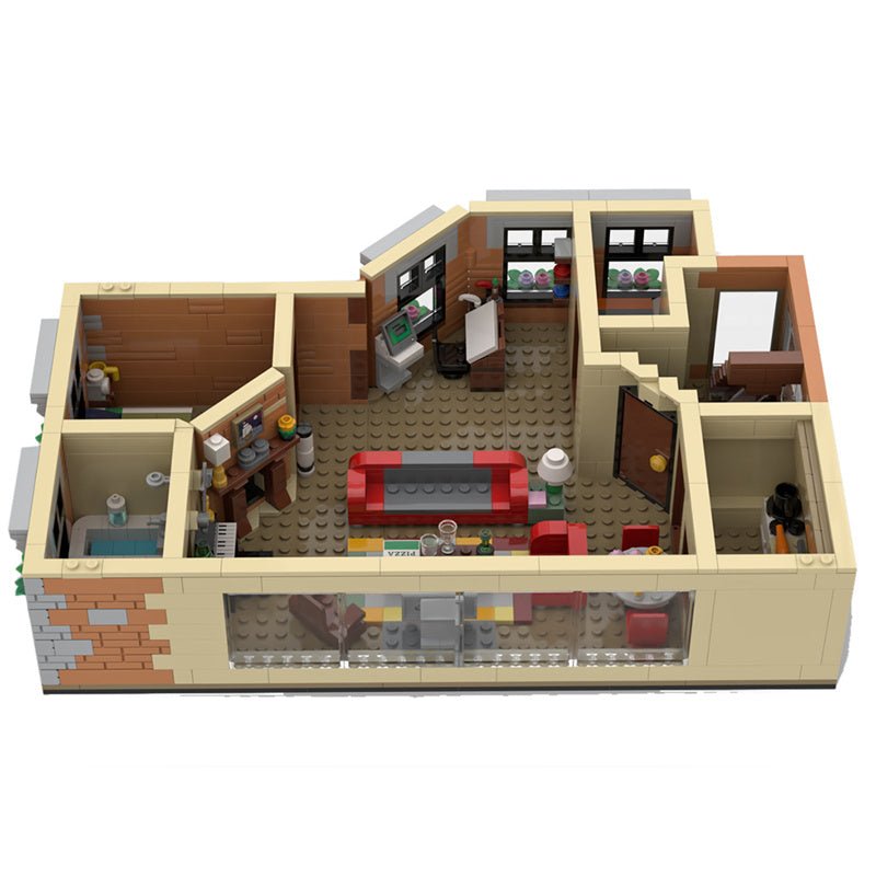 MOC - 80890 HIMYM Apartment - LesDiy