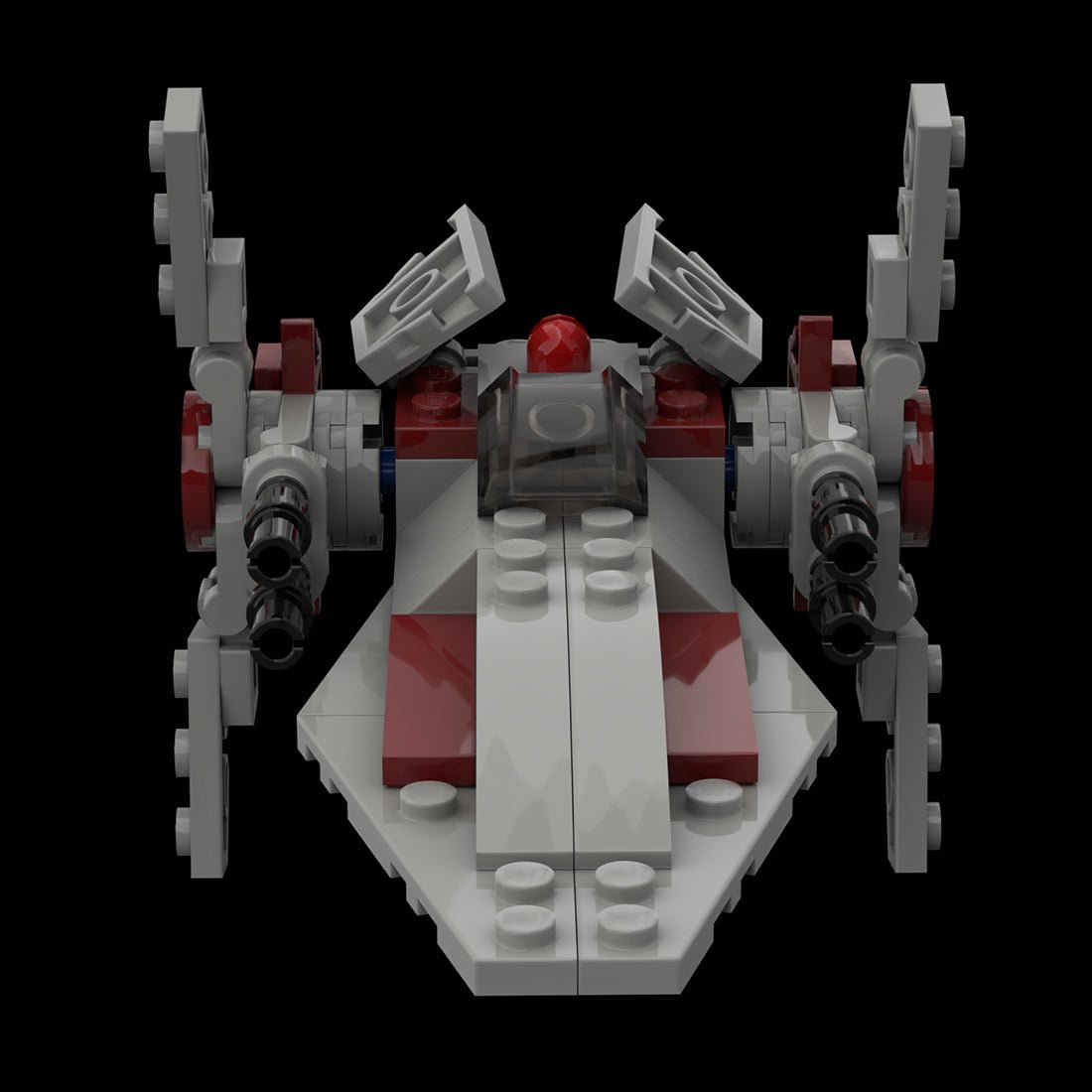 MOC - 81294 V - Wing Microfighter Technology Warship - LesDiy