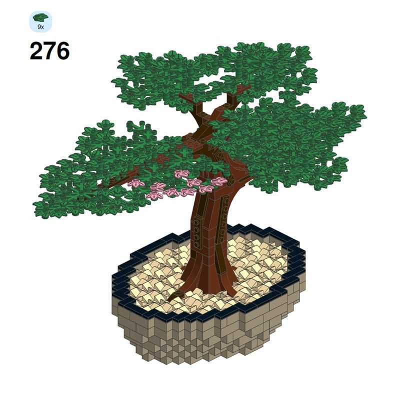 MOC - 81897 Bonsai Tree - LesDiy