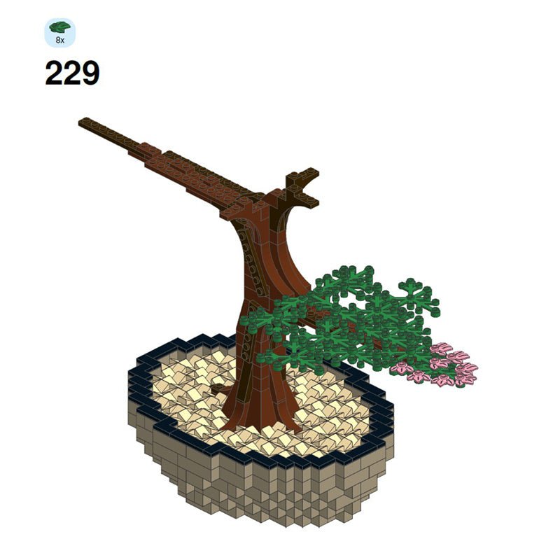 MOC - 81897 Bonsai Tree - LesDiy