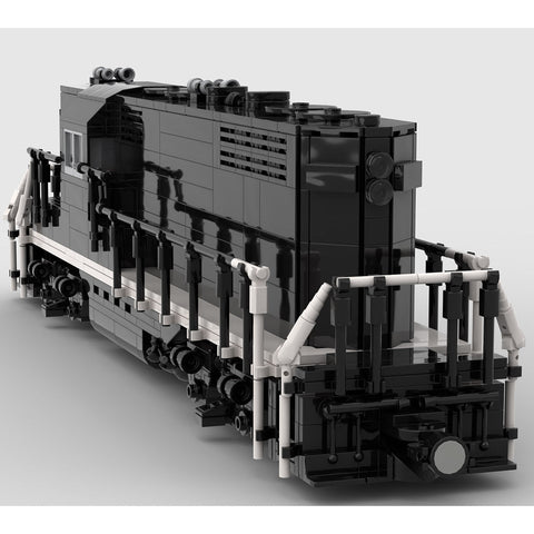 MOC - 82000 Illinois GP9 Train Model - LesDiy