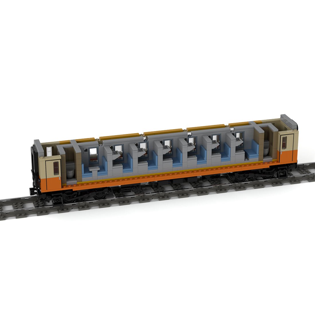 MOC - 82165 City Express of the Deutsche Reichsbahn - LesDiy