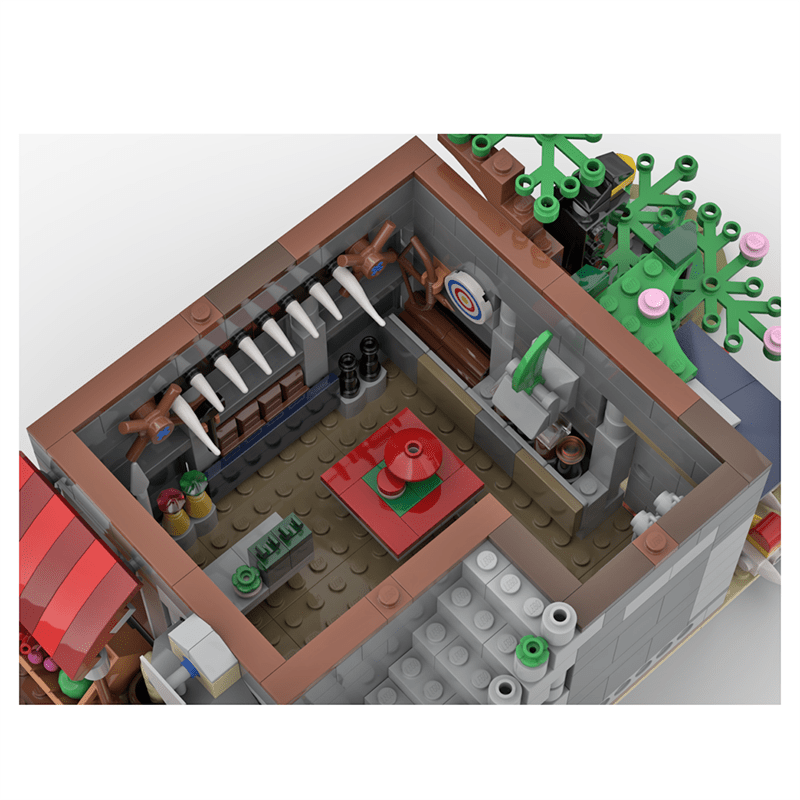 MOC - 82698 Medieval Merchant's House - LesDiy