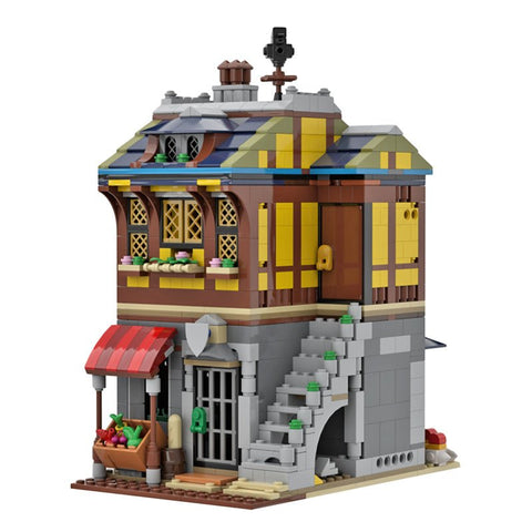 MOC - 82698 Medieval Merchant's House - LesDiy