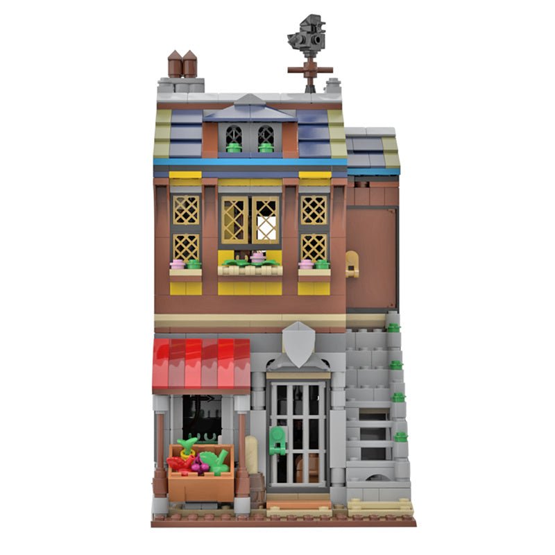 MOC - 82698 Medieval Merchant's House - LesDiy