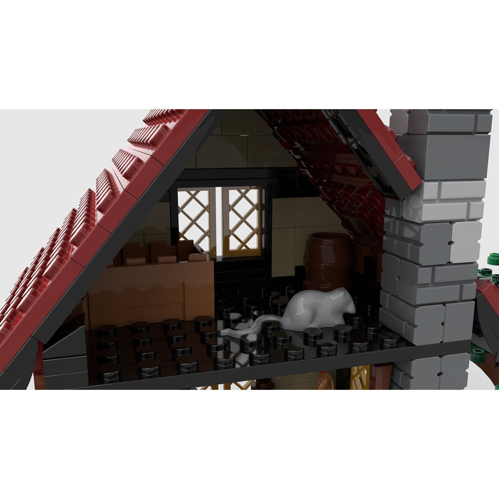 MOC - 82740 Medieval House - LesDiy