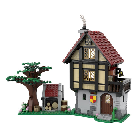 MOC - 82740 Medieval House - LesDiy