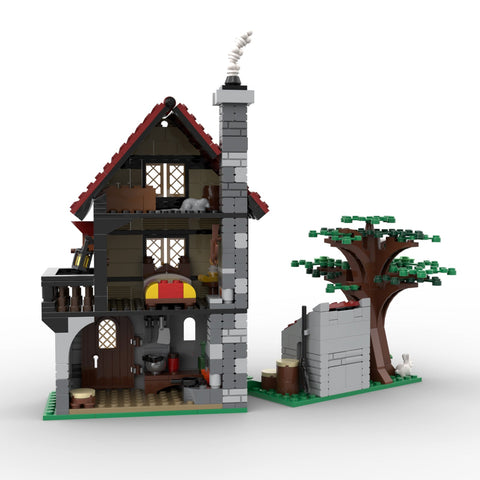 MOC - 82740 Medieval House - LesDiy