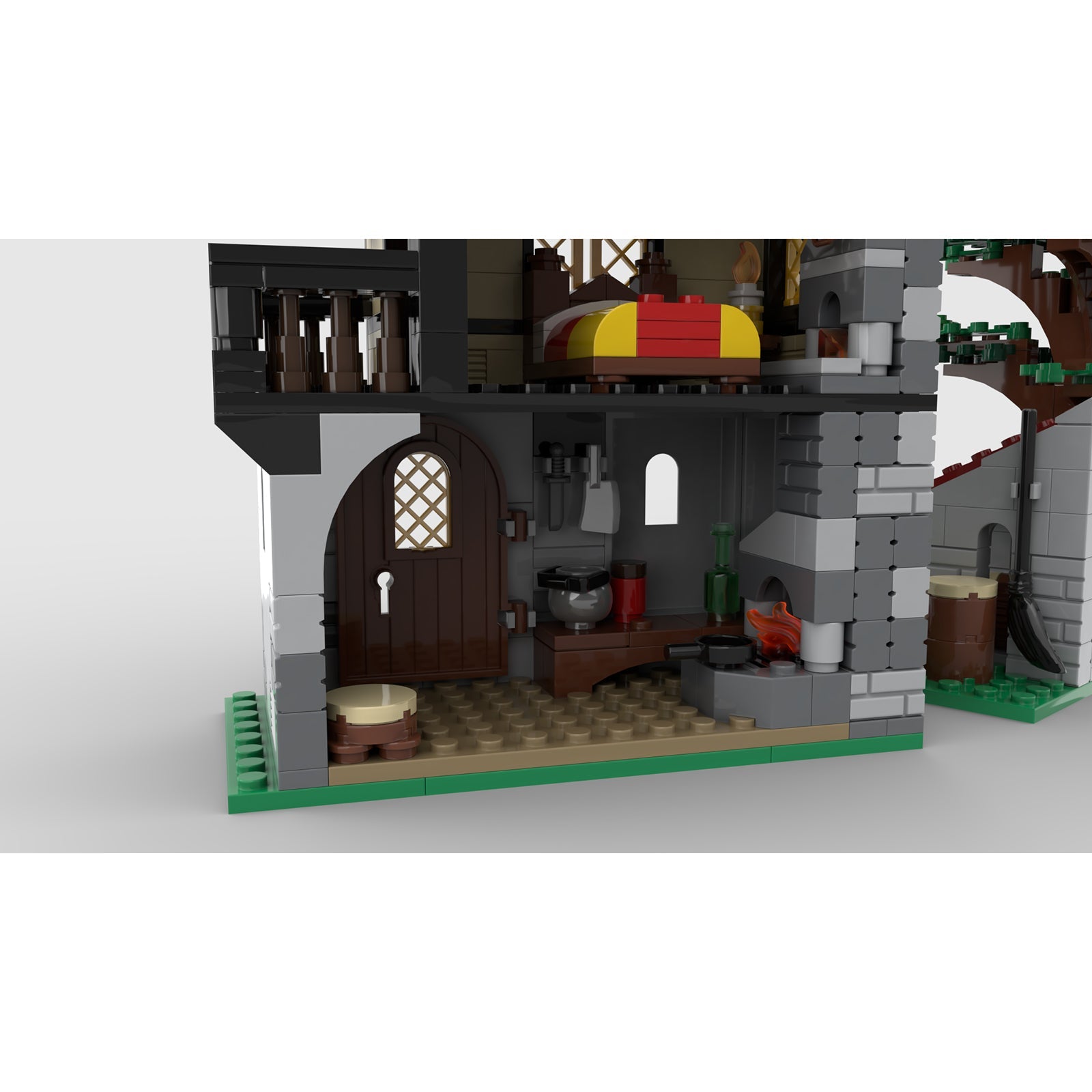 MOC - 82740 Medieval House - LesDiy