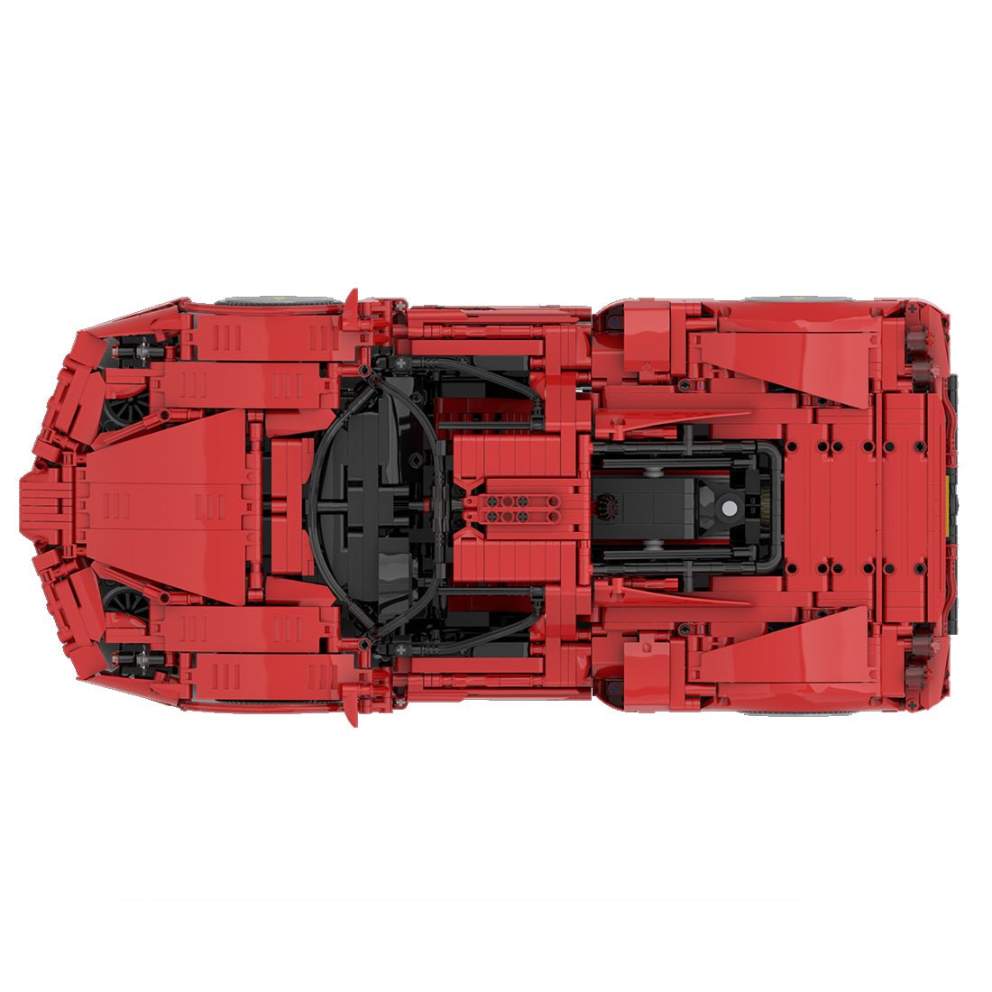 MOC - 82788 1/10 Scale 8653MOD Super Car - LesDiy