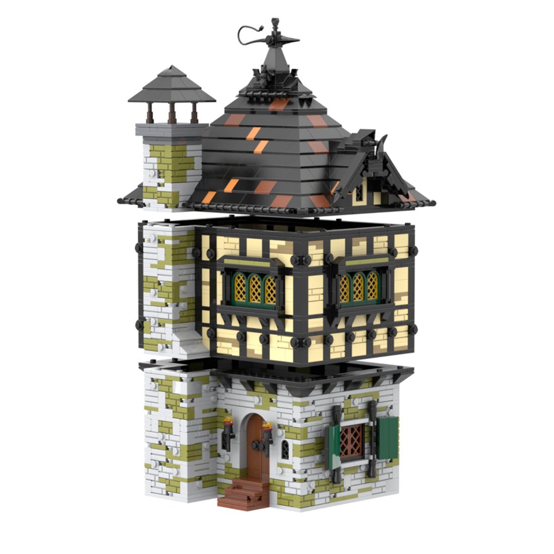 MOC - 84202 Medieval Cottage - LesDiy