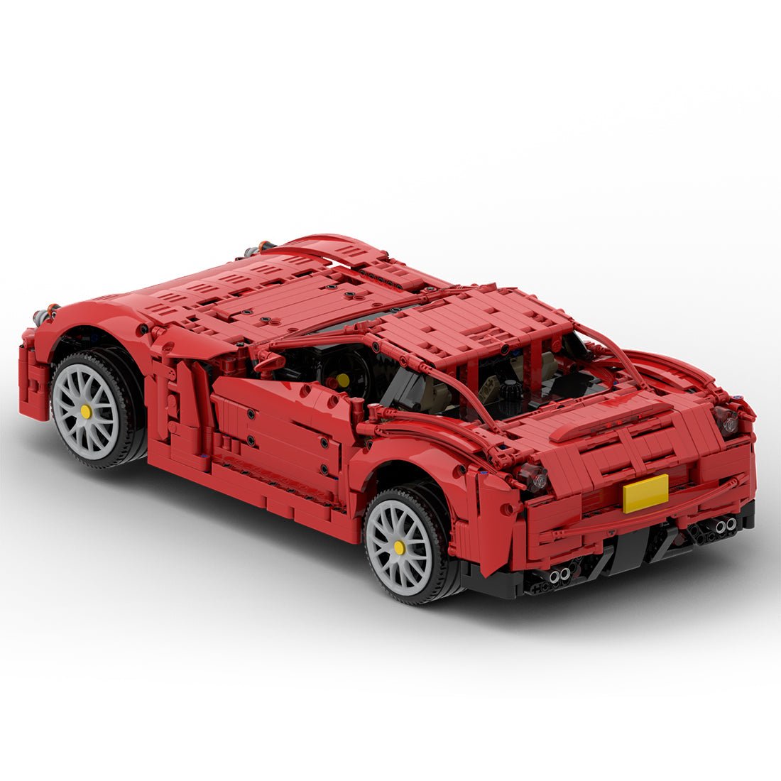 MOC - 84655 Ferrari 599 GTB Fiorano 8145 MOD 1:10 Scale - LesDiy