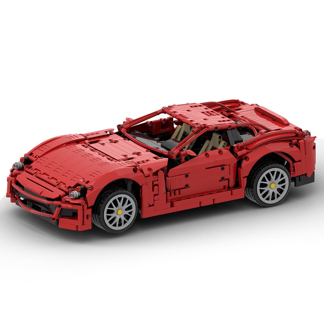 MOC - 84655 Ferrari 599 GTB Fiorano 8145 MOD 1:10 Scale - LesDiy