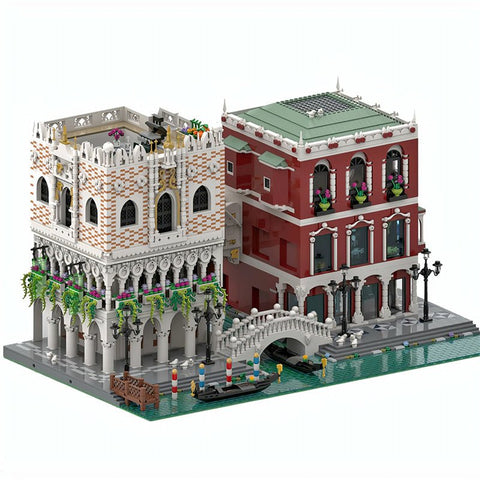 MOC - 84806 Venice Palaces and Bridges - LesDiy