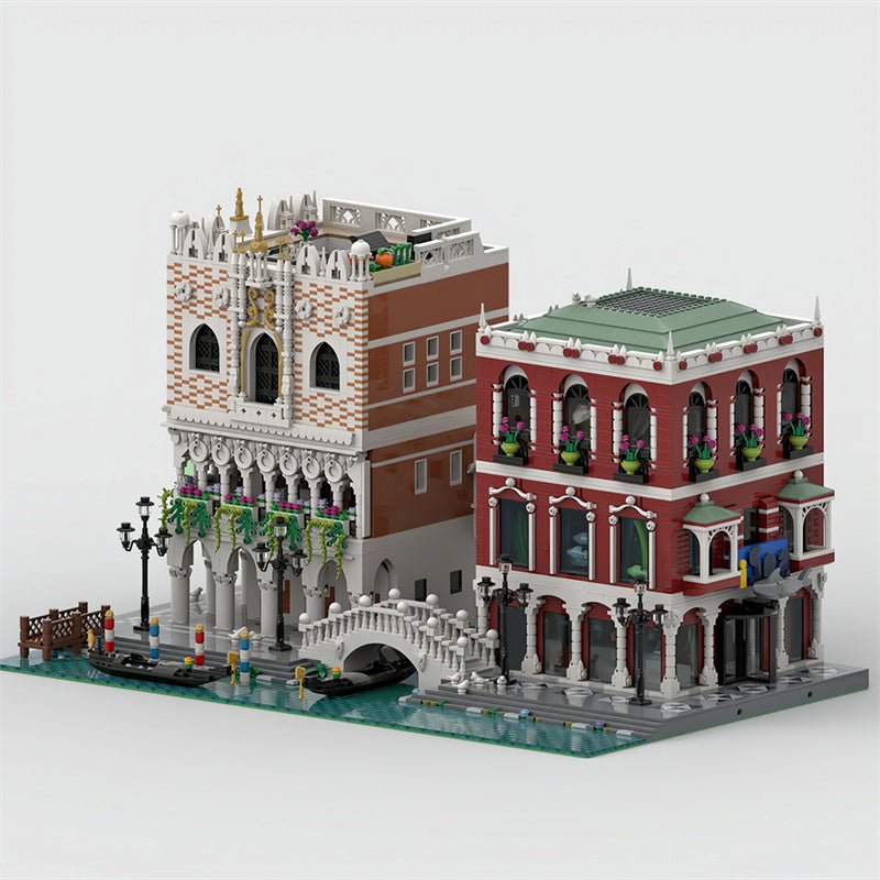 MOC - 84806 Venice Palaces and Bridges - LesDiy