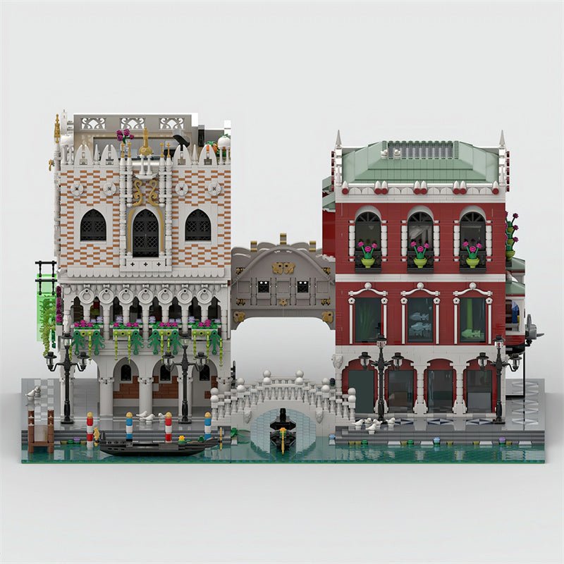 MOC - 84806 Venice Palaces and Bridges - LesDiy