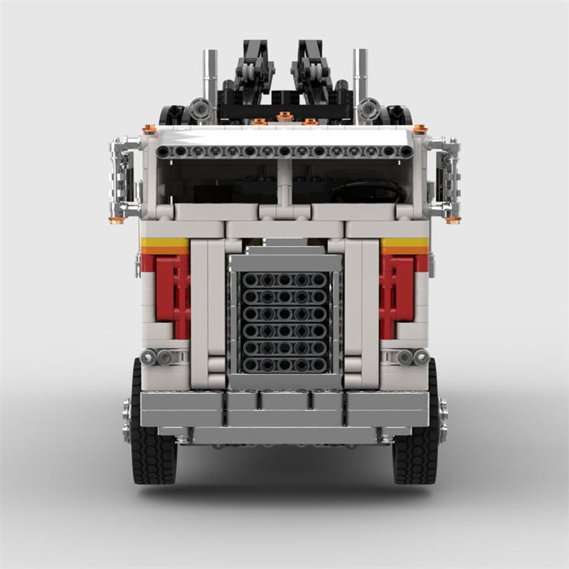 MOC - 85025 Freightliner FLA Wrecker Truck RC - LesDiy