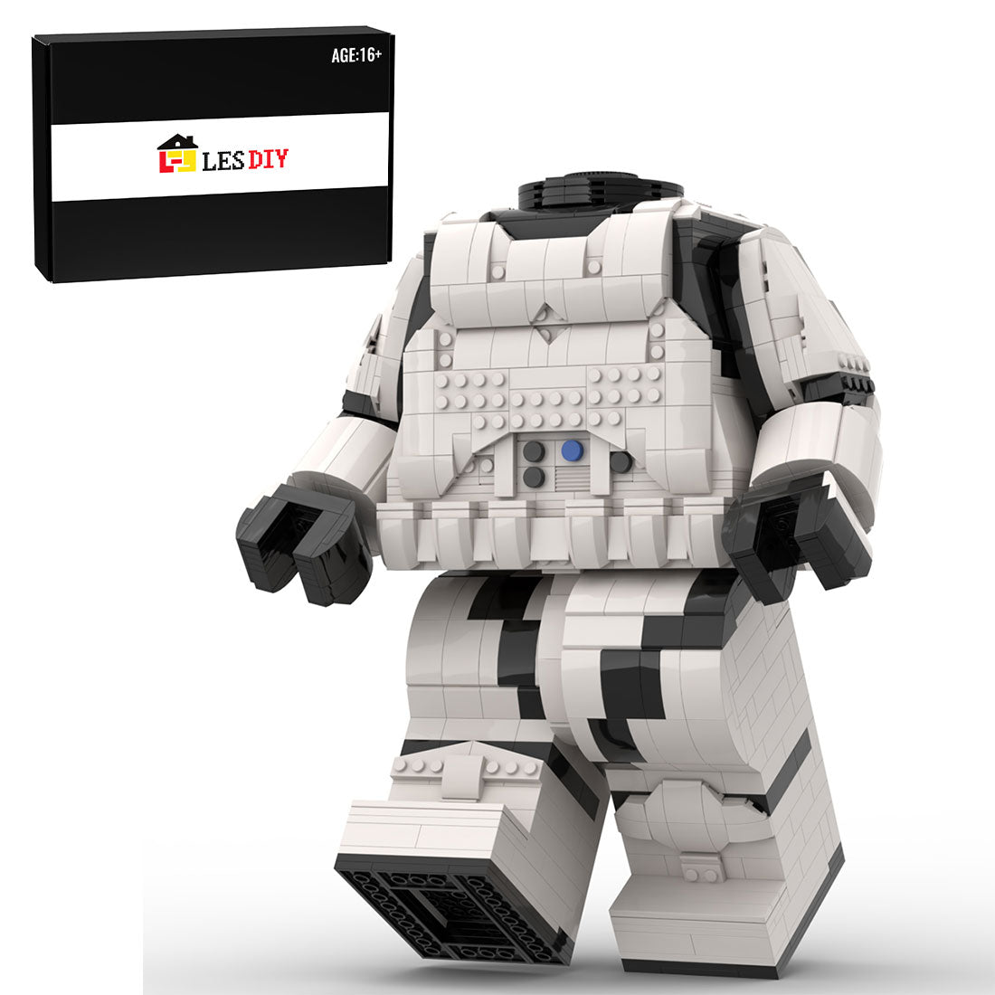 MOC - 87398 Storm Trooper Mega Figure Body - LesDiy