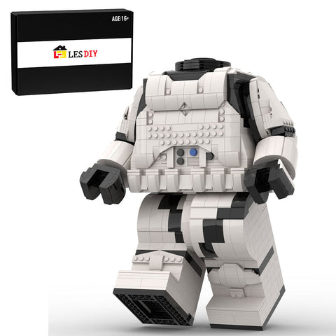 MOC - 87398 Storm Trooper Mega Figure Body - LesDiy