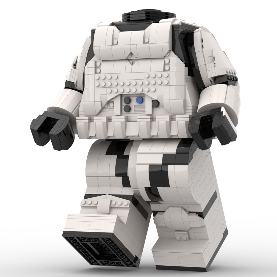 MOC - 87398 Storm Trooper Mega Figure Body - LesDiy