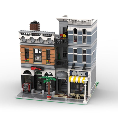 MOC - 88443 4in1 Modular Street - LesDiy