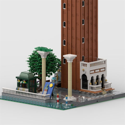 MOC - 88904 Venice Campanile and Surrounding Area - LesDiy - MOC