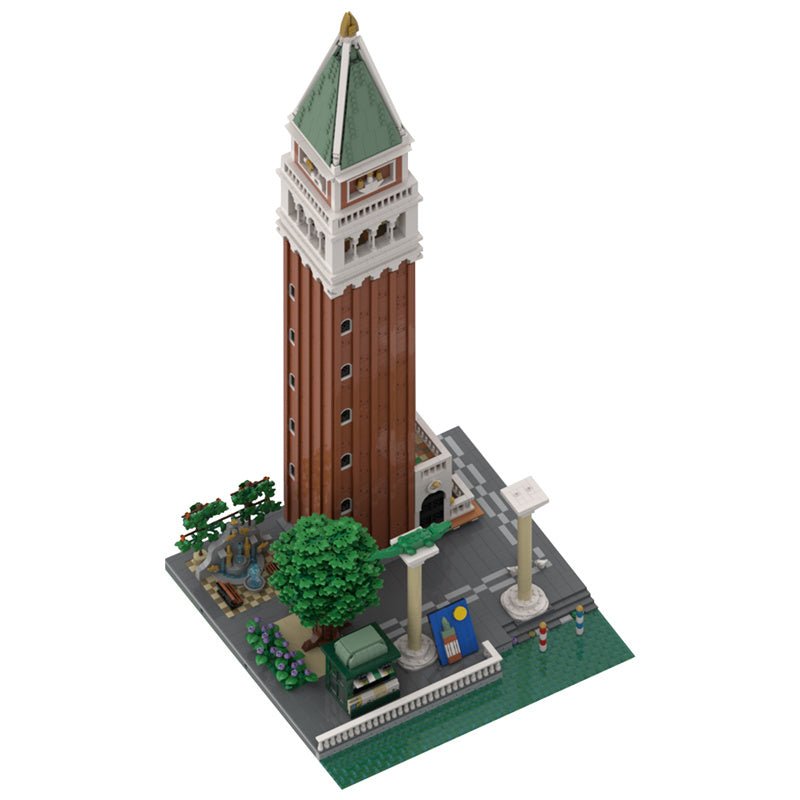 MOC - 88904 Venice Campanile and Surrounding Area - LesDiy - MOC