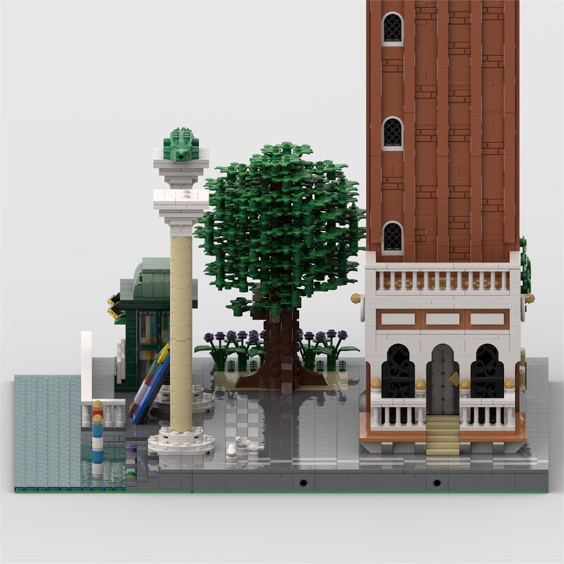 MOC - 88904 Venice Campanile and Surrounding Area - LesDiy - MOC