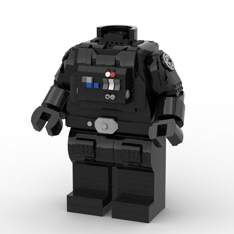 MOC - 88934 Tie Fighter Pilot Mega Figure Body - LesDiy