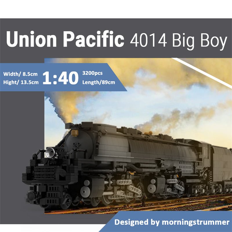 MOC - 89126 Union Pacific 4014 Big Boy - LesDiy