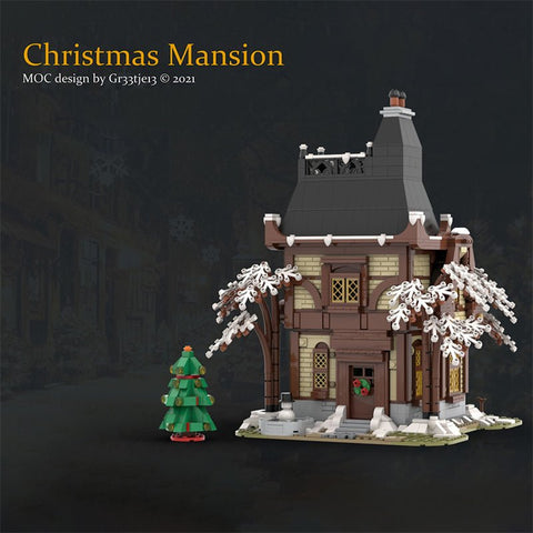 MOC - 89215 Christmas Mansion - LesDiy - MOC