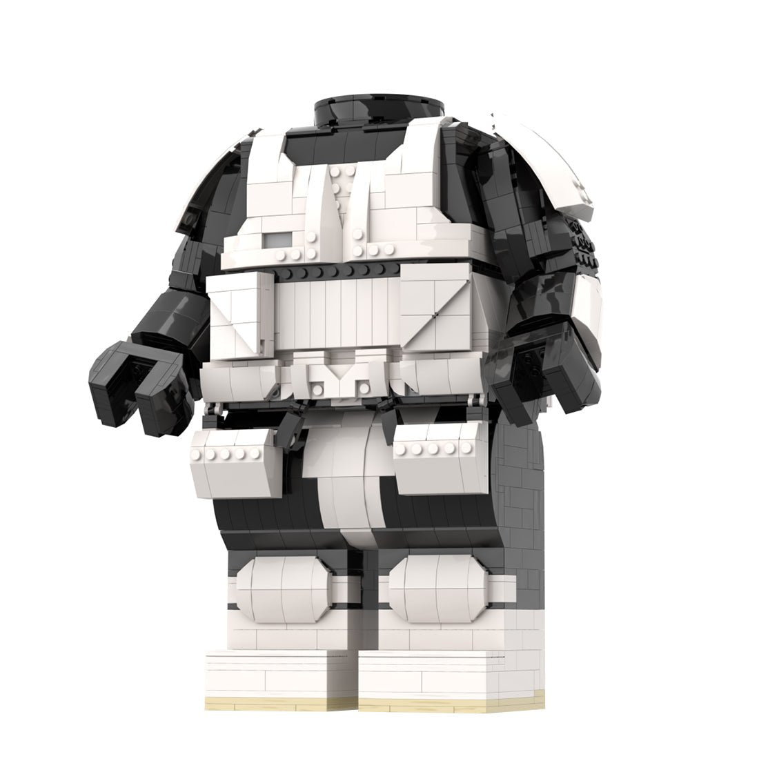 MOC - 89648 Scout Trooper Mega Figure Body Building Blocks - LesDiy - Building Blocks